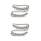 Lunara syv stjerners diamantøredobber