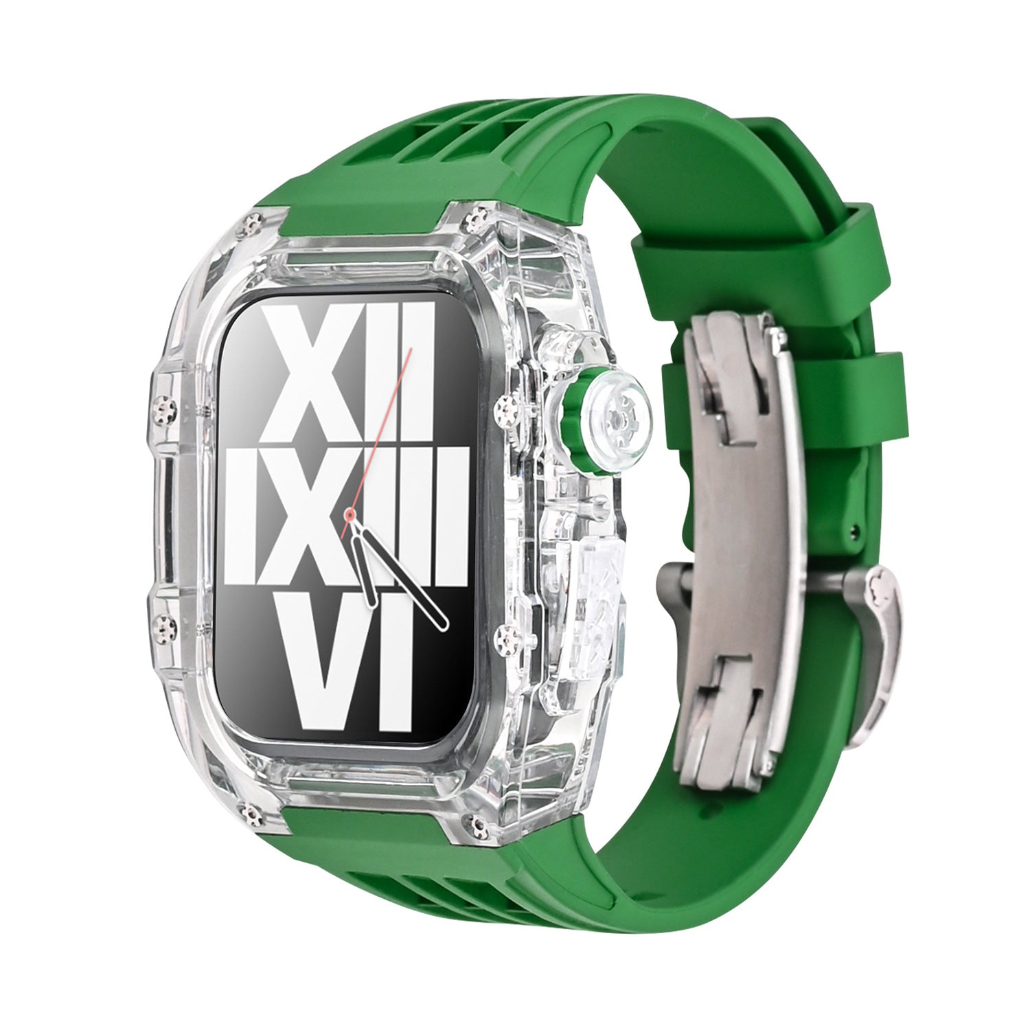 GlacierGuard-fodral och kit med fluorrubberband för Apple Watch