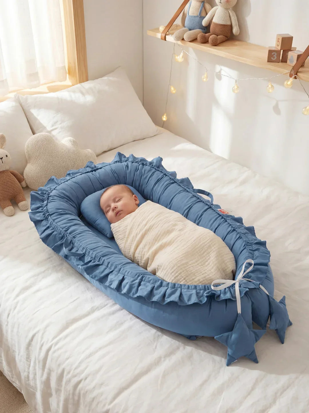 Cocoon Ergonomic Baby Bed Reducer For Cozy Sleep Crib