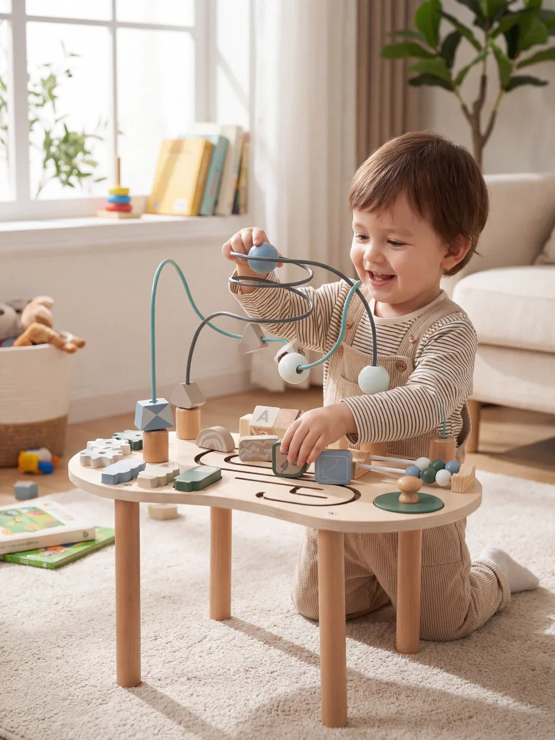 Le P'tit Explorateur Activity Table For Toddlers At Home