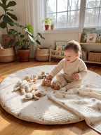 Quilted Cotton Baby Play Mat For Gentle Floor Play Sessions