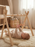 Long-Lasting Wooden Activity Arch – Sensory Toy Gym for Ages 0–3