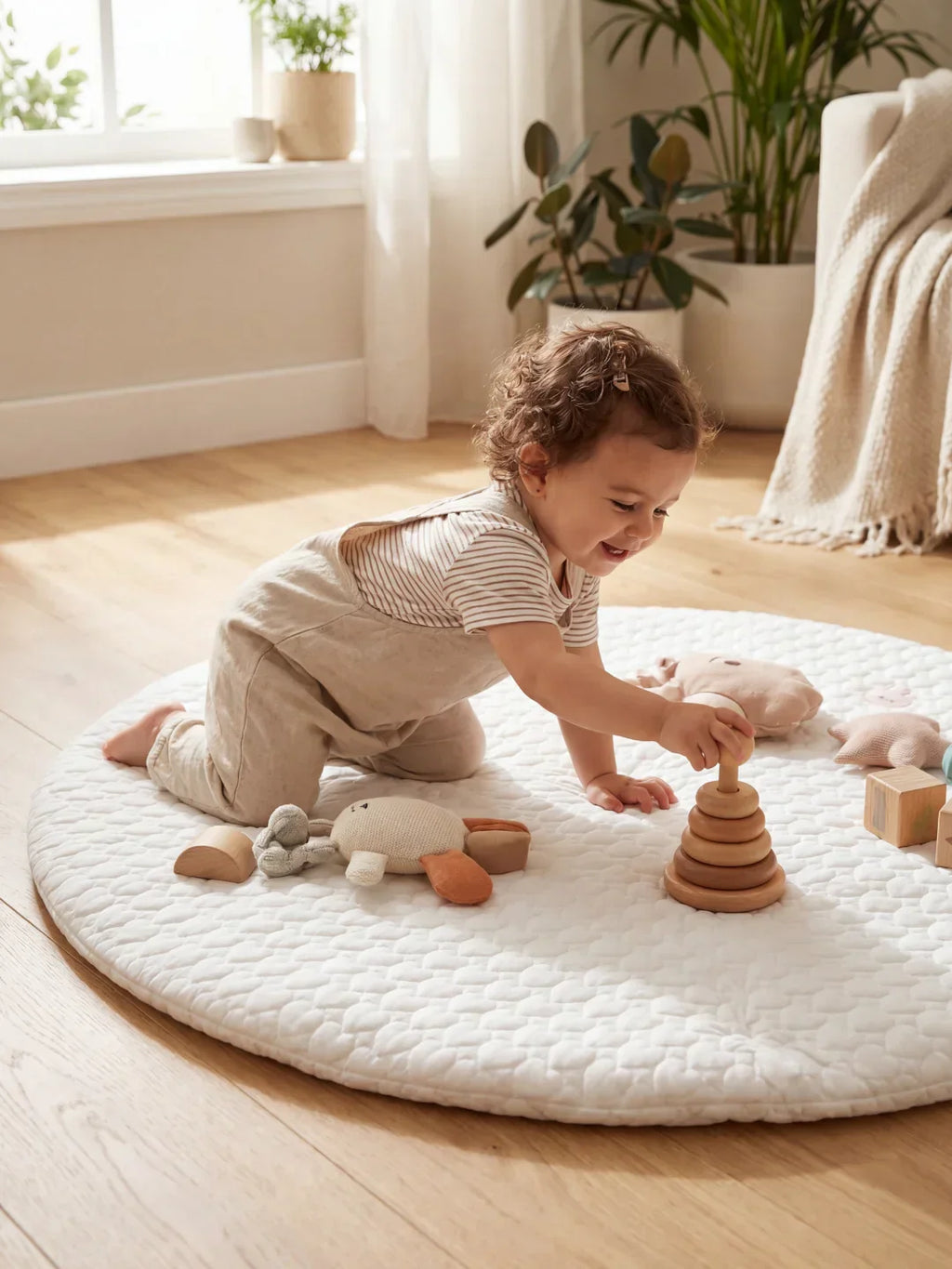 Cotton Cloud Baby Play Mat for Gentle Playtime Sessions