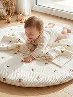 Quilted Cotton Baby Play Mat For Gentle Floor Play Sessions