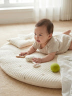Quilted Cotton Baby Play Mat For Gentle Floor Play Sessions
