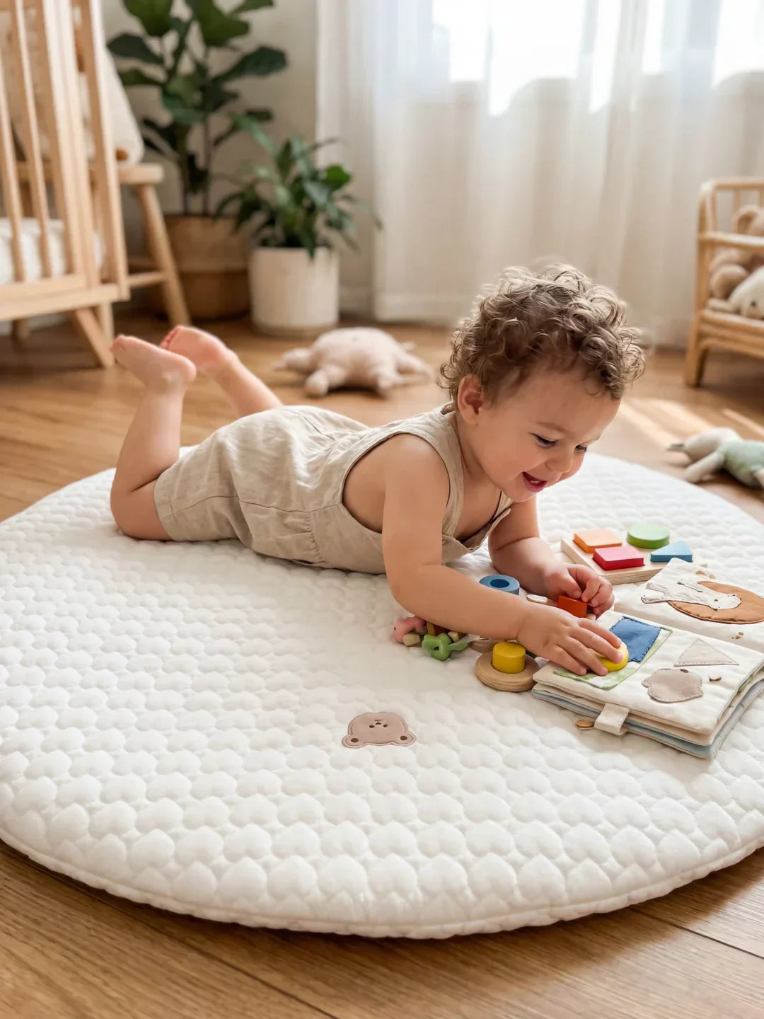 Cotton Cloud Baby Play Mat for Gentle Playtime Sessions