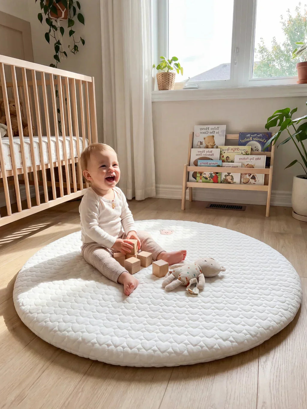 Cotton Cloud Baby Play Mat for Gentle Playtime Sessions