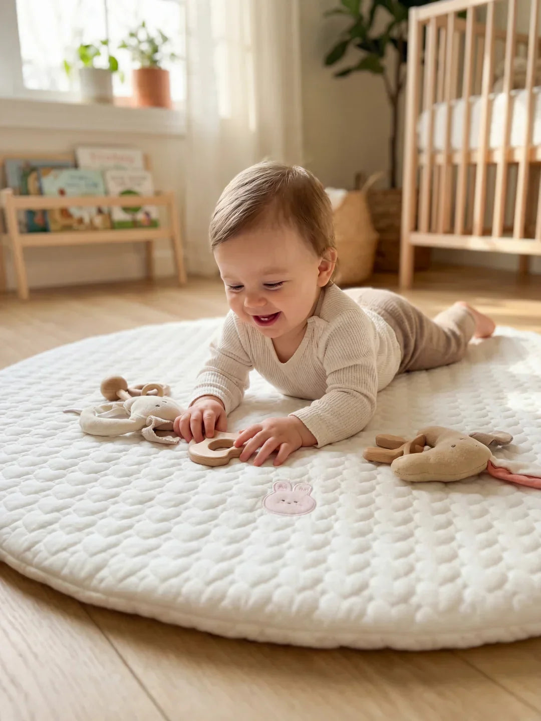Cotton Cloud Baby Play Mat for Gentle Playtime Sessions