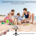 LumaFlex Bluetooth Selfiestang med 360° roterende holder