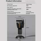 Powerful Portable Smoke Purifier Fan, Rechargeable For Home Use