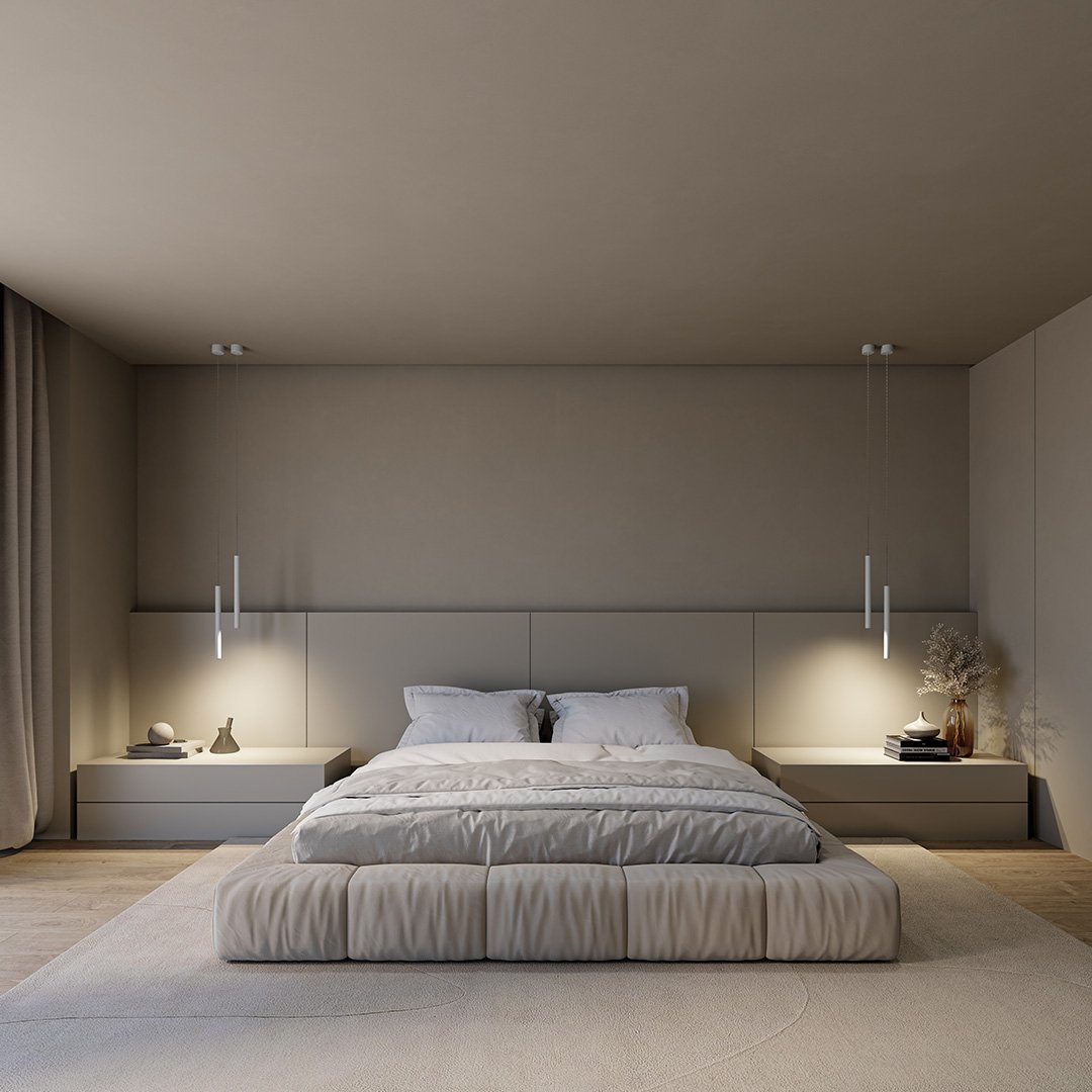 Lanterne suspendue minimaliste AeroLume avec éclairage LED performant