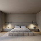 Lanterne suspendue minimaliste AeroLume avec éclairage LED performant