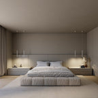 Lanterne suspendue minimaliste AeroLume avec éclairage LED performant