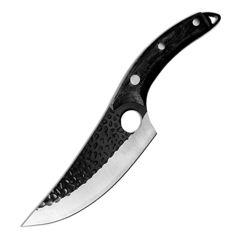 Huusk kniv håndlavet køkkenkniv med premium kontrol til hjemme-kokke