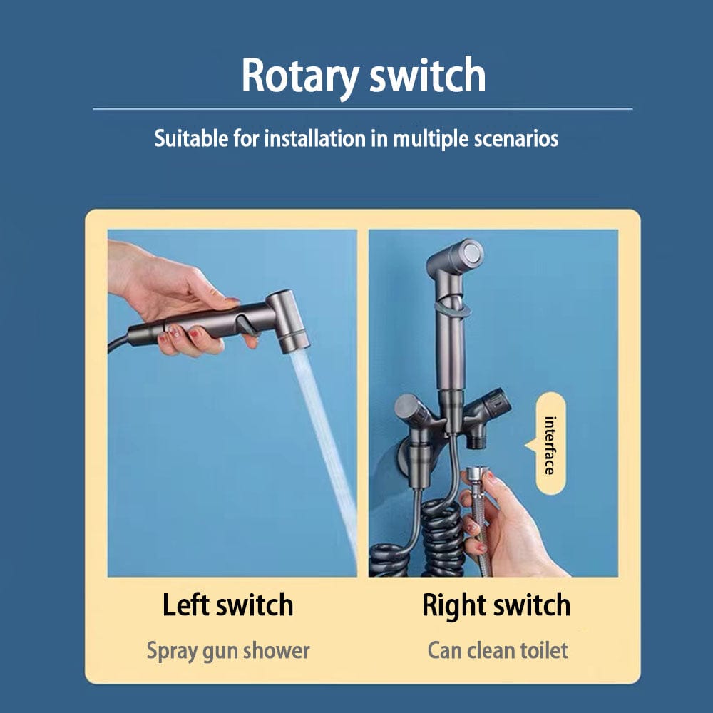 ברז מקלחת בידה לאמבטיה עם שסתום זוויתי | Petprovac
