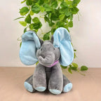 Interactive Plush Elephant for Early Development and Playtime Comfort