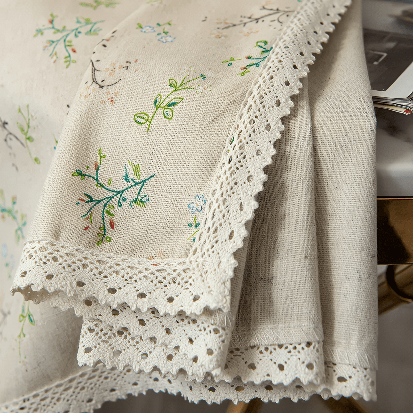 Boho Breeze Perdeler: Bohem Ev Dekoru İçin Hafif Işık Geçiren Dantel