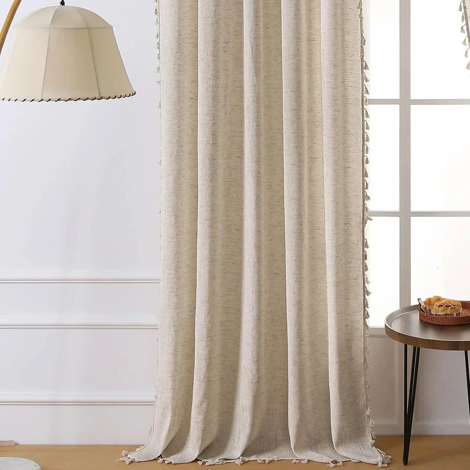 Boho Breeze Perdeler: Bohem Ev Dekoru İçin Hafif Işık Geçiren Dantel