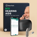 Clarivo Rechargeable BTE Hearing Aids With Noise Reduction