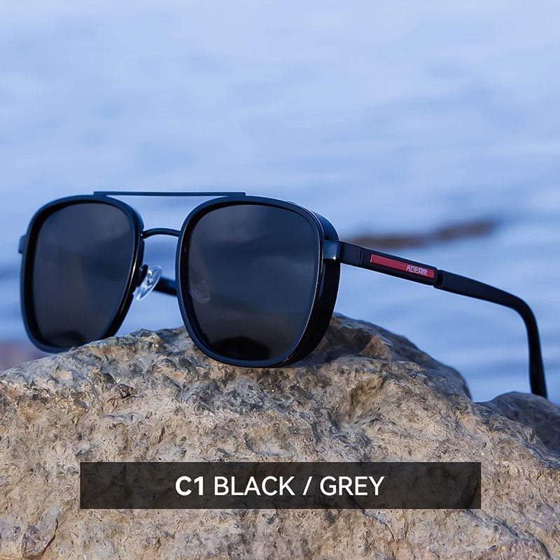 Retro Polarized Sunglasses With Lightweight Frames For Outdoor Enthusiasts