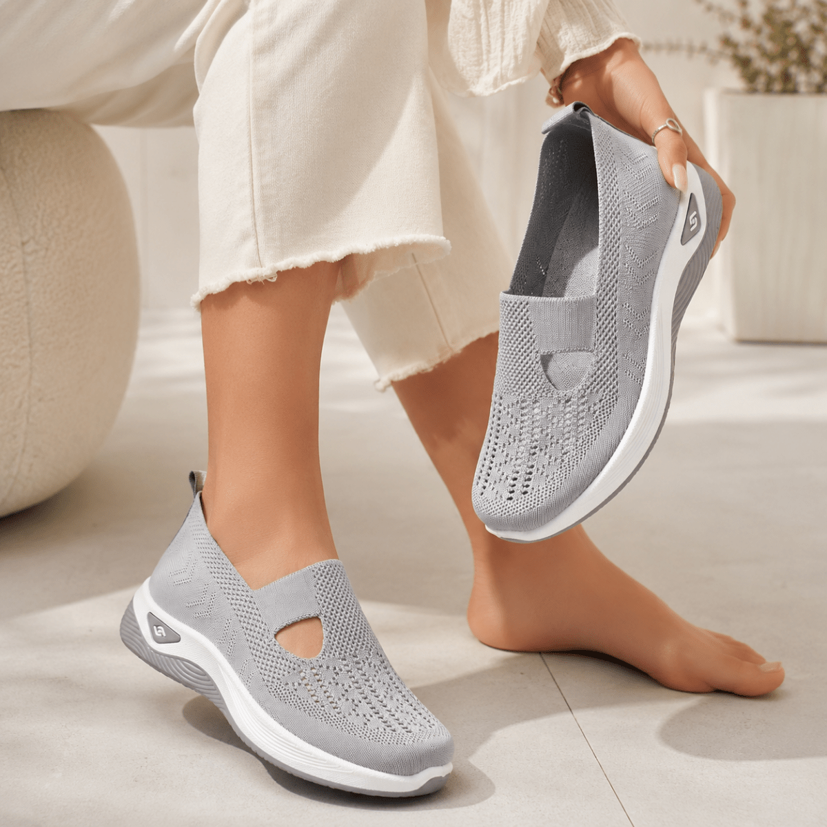 Orthopedic Women's Slippers for All-Day Comfort