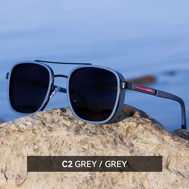 Retro Polarized Sunglasses With Lightweight Frames For Outdoor Enthusiasts