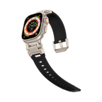 Meron Titanium-Head Silicone Band for Apple Watch | Petprovac