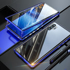 Samsung magnetic tempered glass double-sided phone case