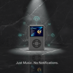High-Capacity Distraction-Free MP3 Player for Pure Hi-Fi Audio