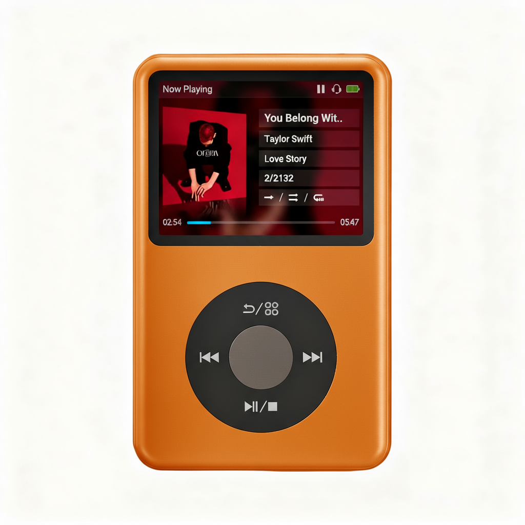 High-Capacity Distraction-Free MP3 Player for Pure Hi-Fi Audio