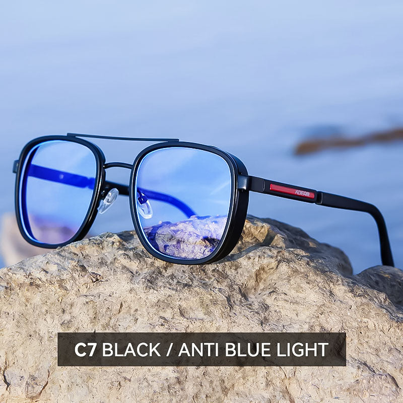 Retro Polarized Sunglasses With Lightweight Frames For Outdoor Enthusiasts