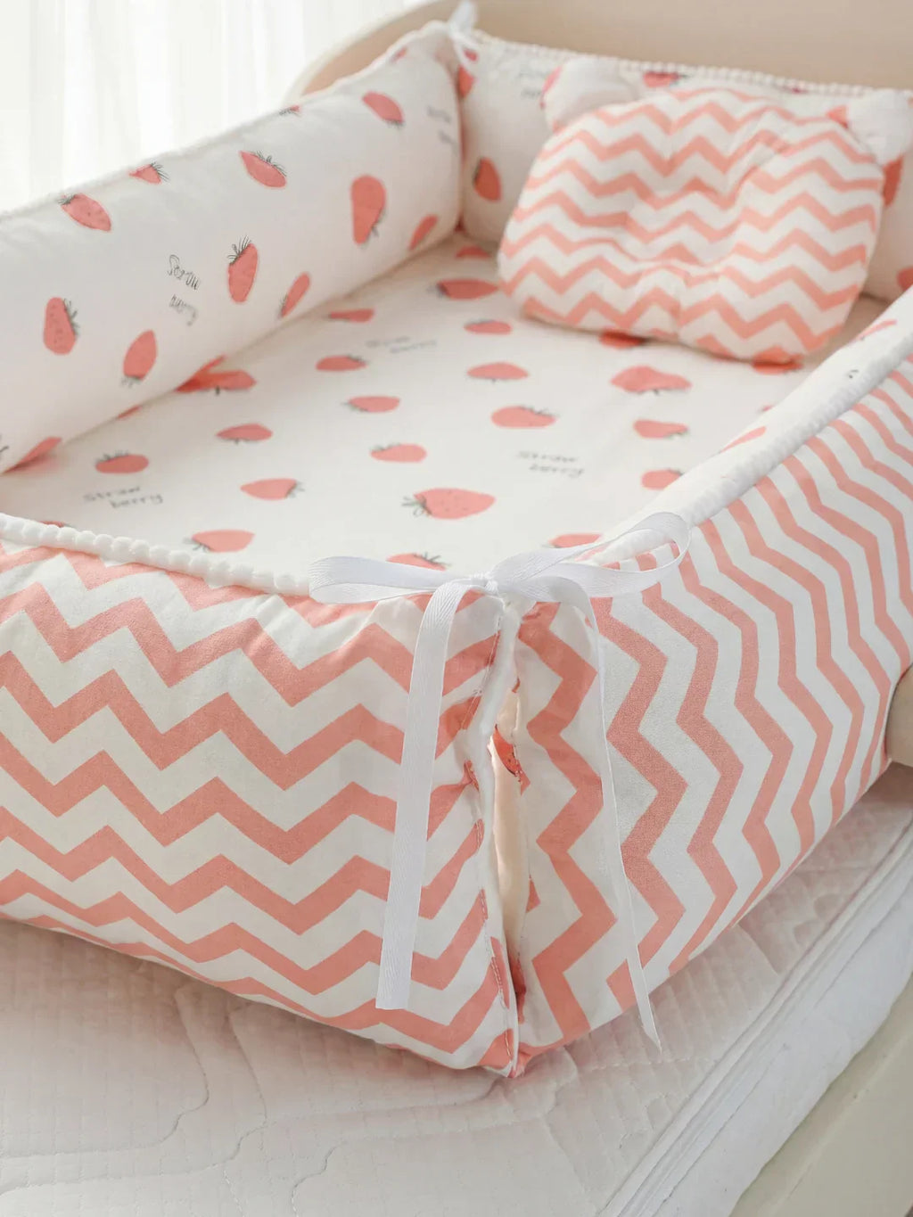 Évinel Cozy Bed Reducer For Baby Crib And Nursery Use