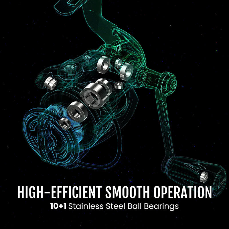 بكرات صيد بتبروفاك كربون بريزم فائقة الخفة للدوران