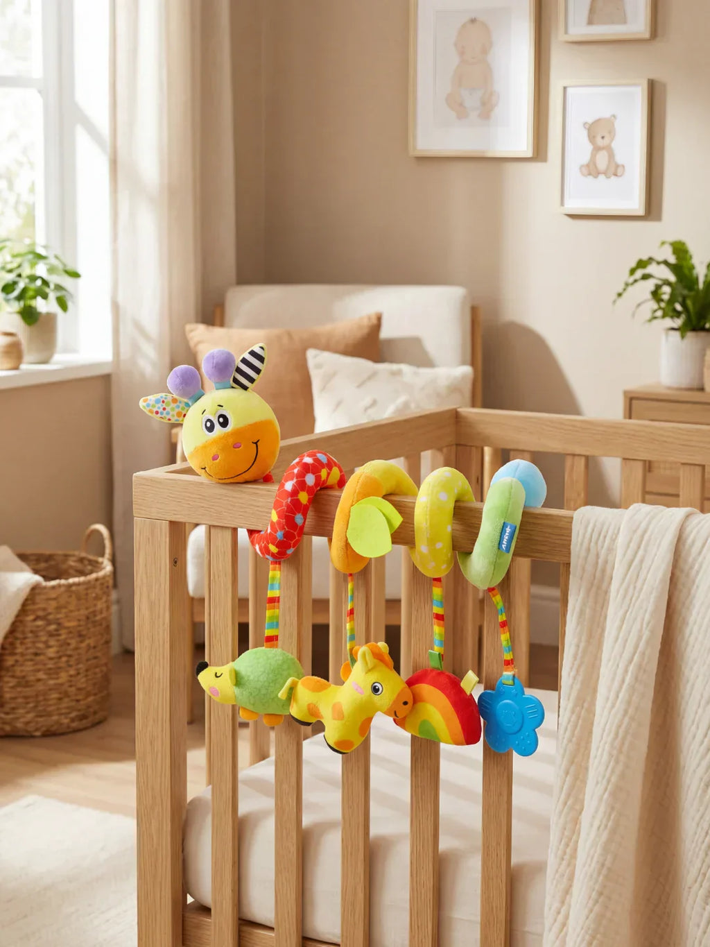 Colorful Activity Spiral Toy for Babies and Toddlers