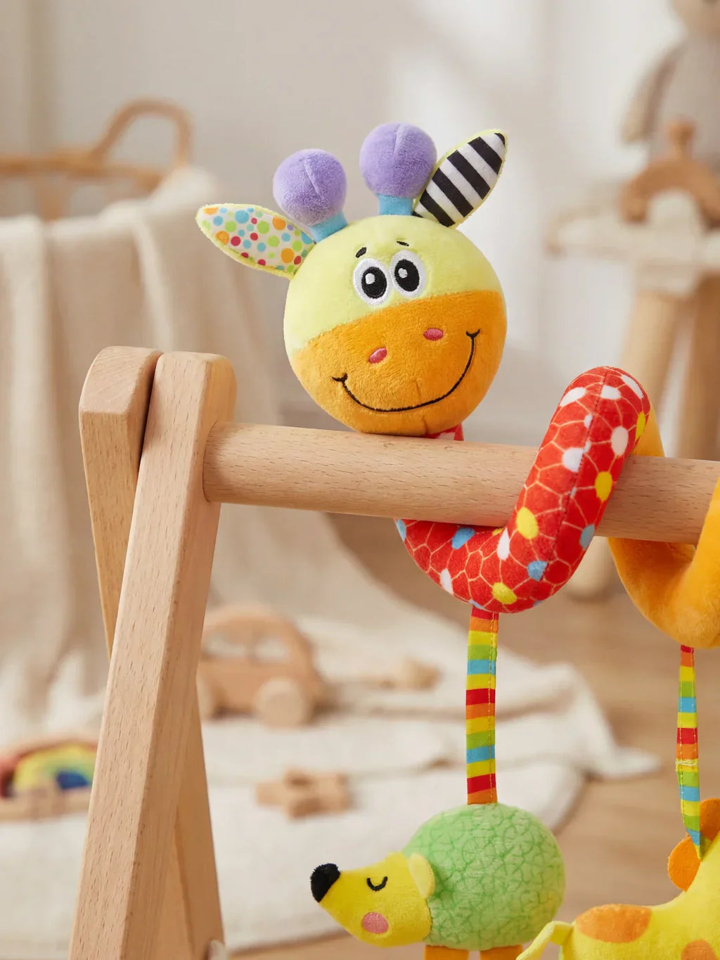 Colorful Activity Spiral Toy for Babies and Toddlers