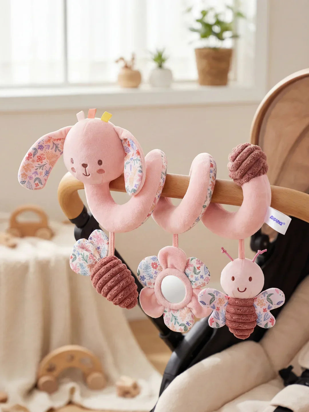 Mainan Katil Bayi Sensori Melilit