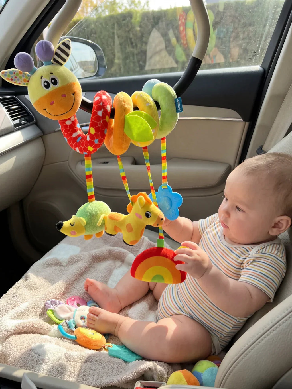Colorful Activity Spiral Toy for Babies and Toddlers