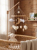 Wooden Baby Mobile For Crib And Nursery Room Decor