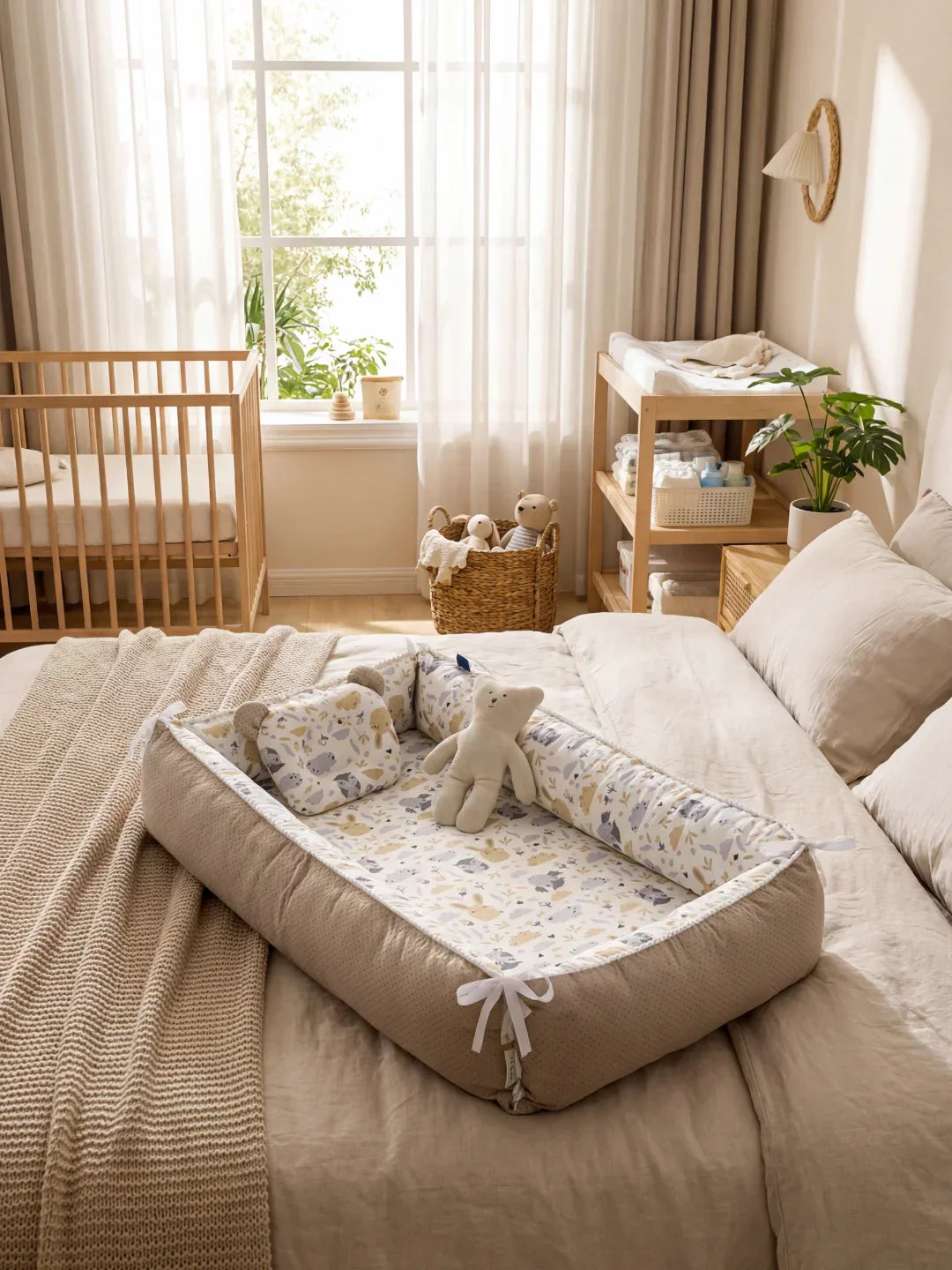 Évinel Cozy Bed Reducer For Baby Crib And Nursery Use