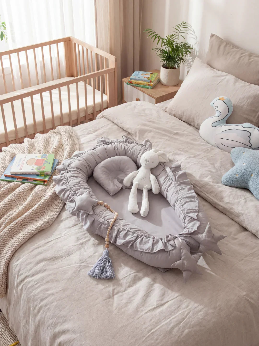 Cocoon Ergonomic Baby Bed Reducer For Cozy Sleep Crib