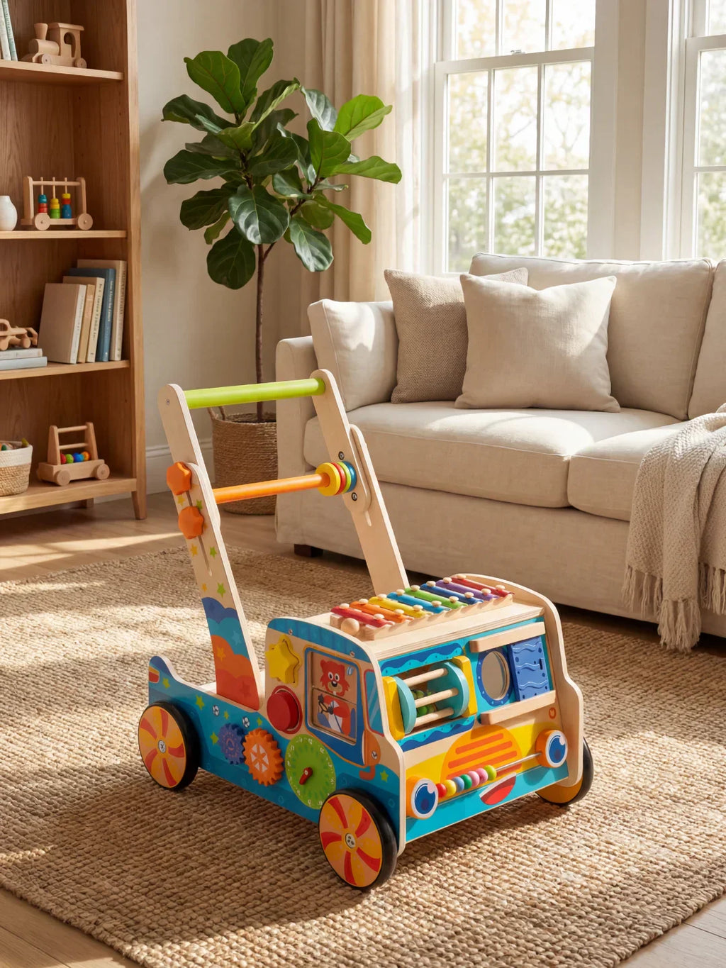 Le P'tit Secouriste Walking Cart Activity Truck for Kids