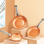 Copper Pan – Professional Non-Stick Pan with Fast Heat Response