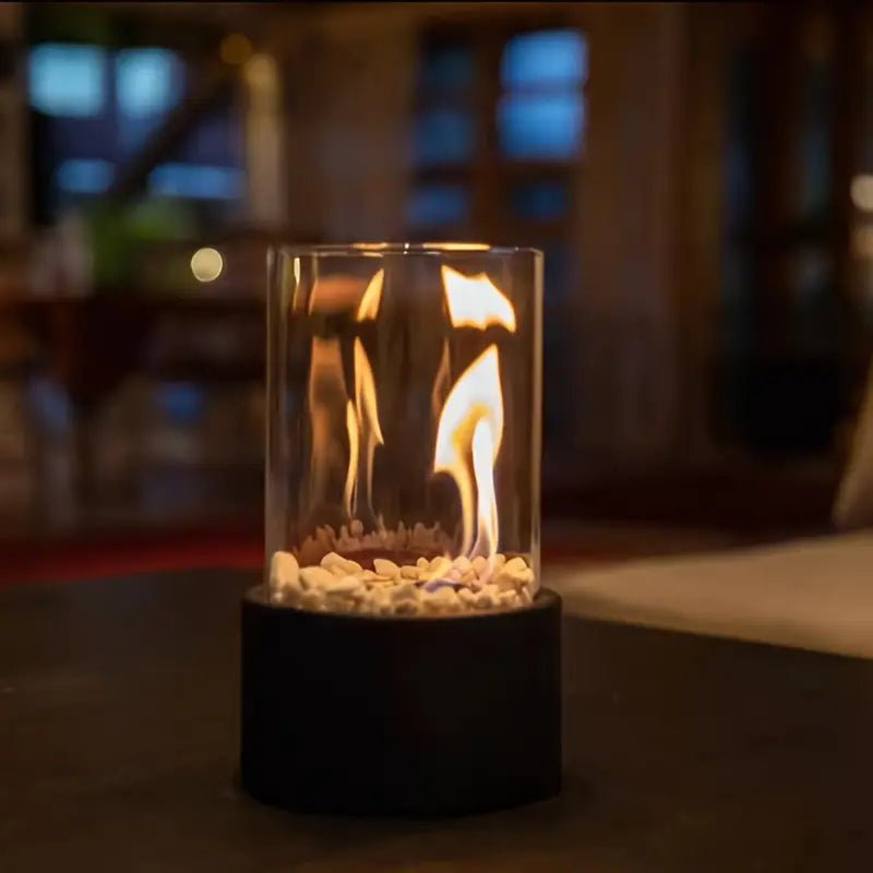 CosyFlame – Smoke-Free Table Fireplace with Real Flames & Scandinavian Design