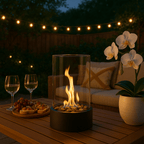 CosyFlame – Smoke-Free Table Fireplace with Real Flames & Scandinavian Design