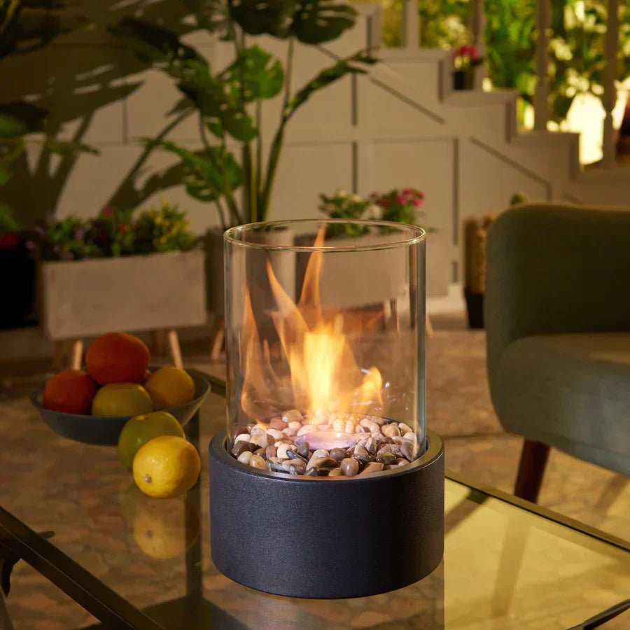 CosyFlame – Smoke-Free Table Fireplace with Real Flames & Scandinavian Design
