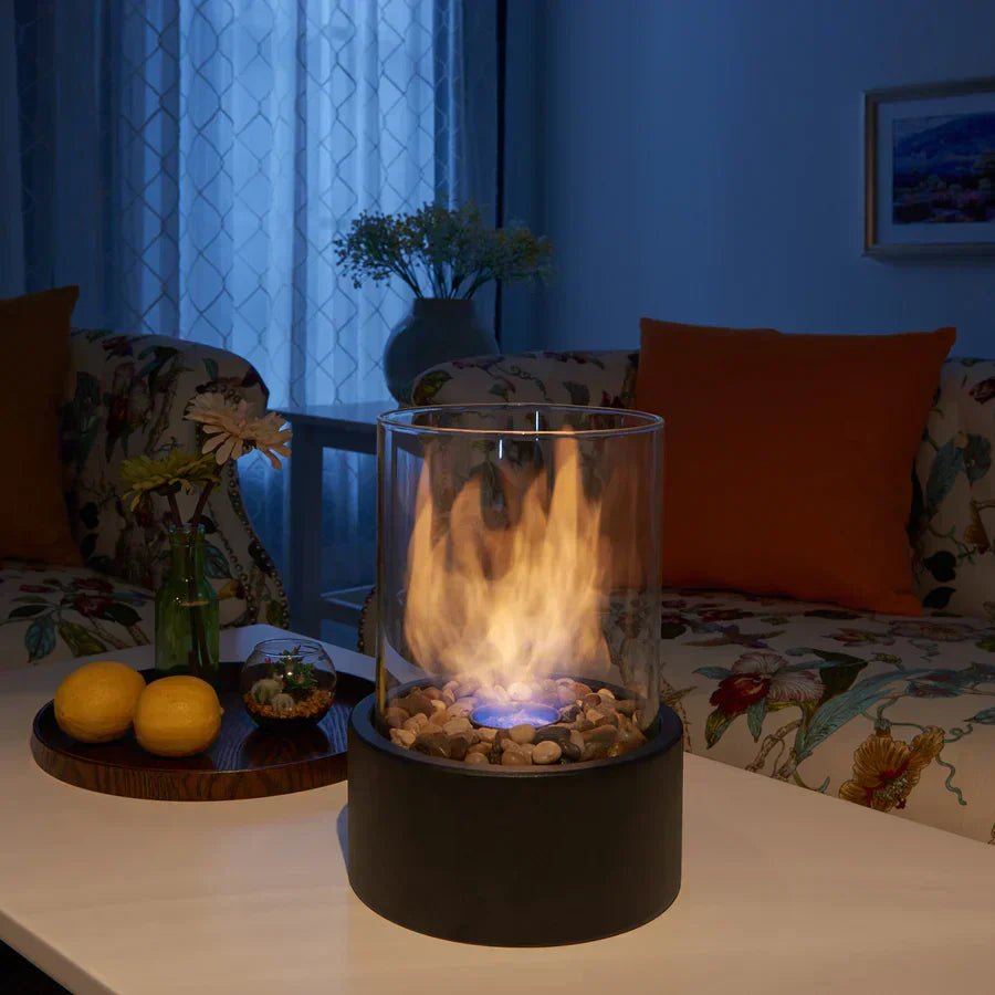 CosyFlame – Smoke-Free Table Fireplace with Real Flames & Scandinavian Design