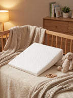 Soft Angled Baby Pillow For Gentle Elevation And Support