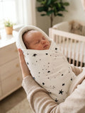 Hooded Pure Cotton Swaddle Wrap For Baby Comfort And Sleep | petprovac