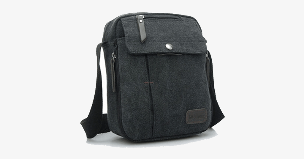 Stylish Men's Canvas Shoulder Bag