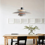 Liora Morandi modern LED hänglampa med skärm stilren
